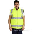 เสื้อแจ็กเก็ตสวมใส่ทำงาน Hi Vis Reflective อุตสาหกรรม